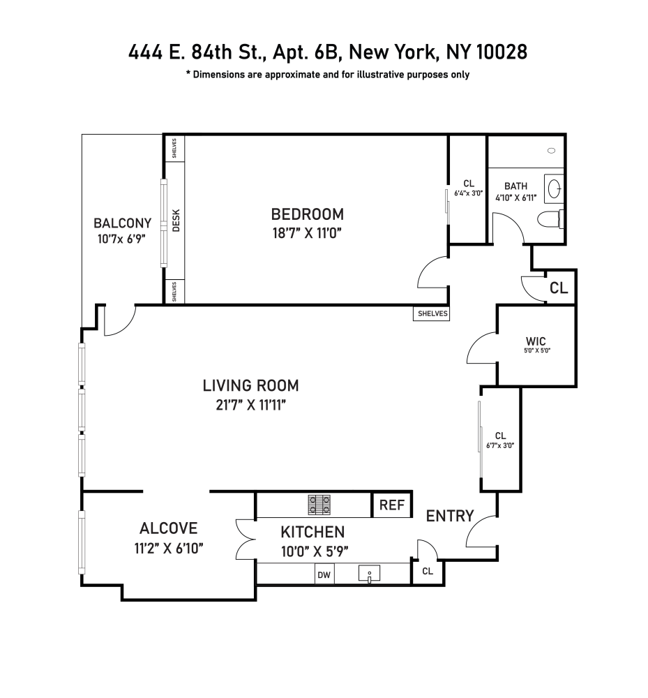 444 East 84th Street 6B Upper East Side New York NY 10028