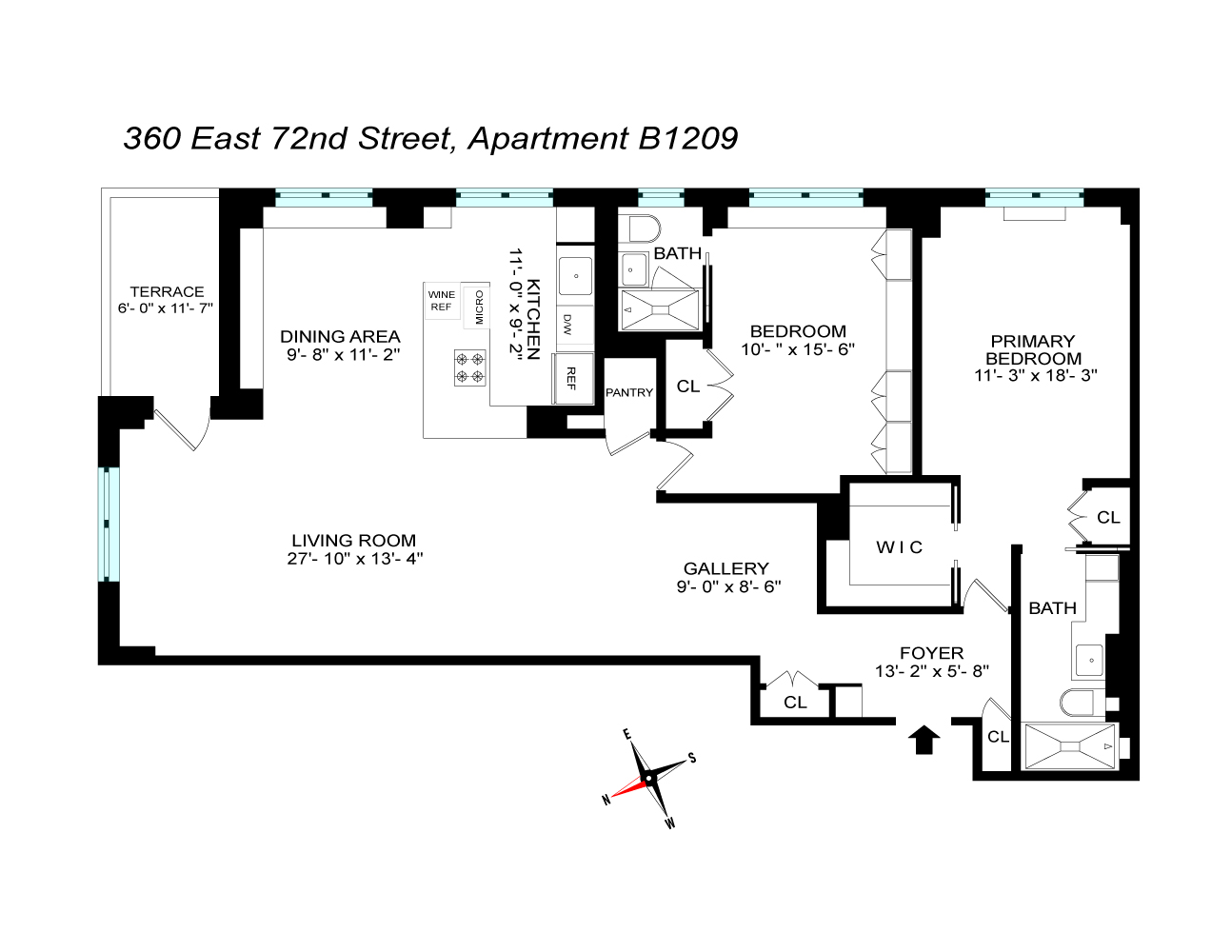 360 East 72nd Street B1209 Upper East Side New York NY 10021