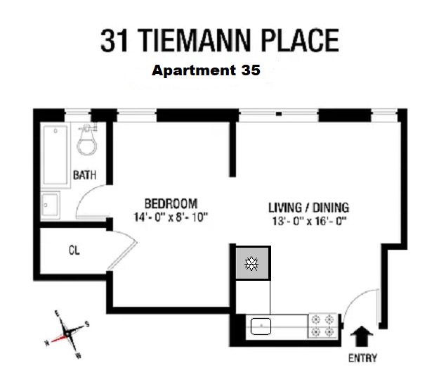 31 Tiemann Place 35 Morningside Heights New York NY 10027