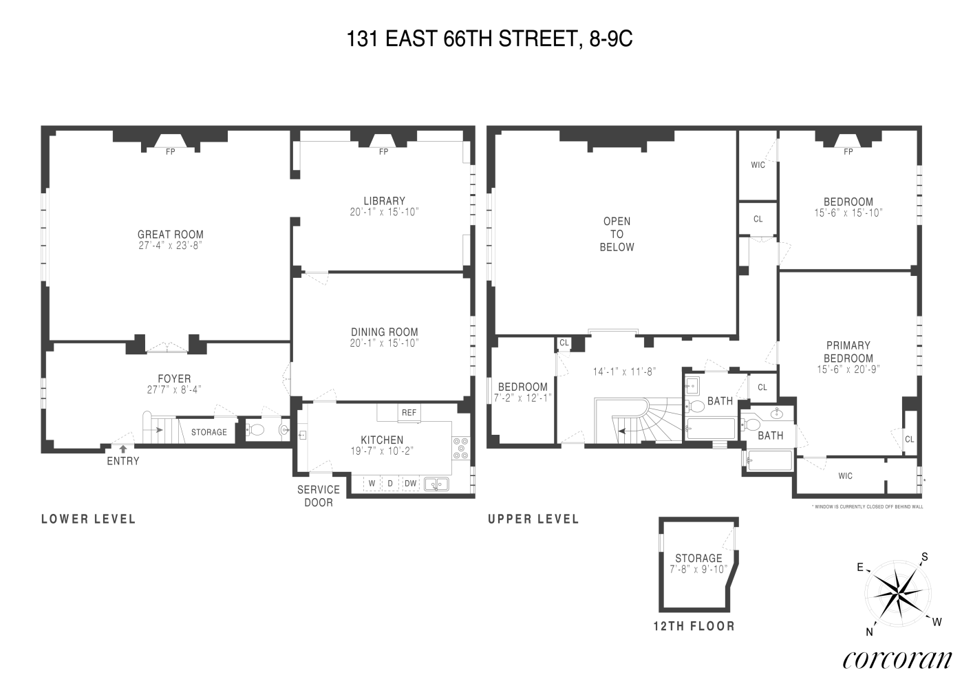 131 East 66th Street 8/9C Upper East Side New York NY 10065