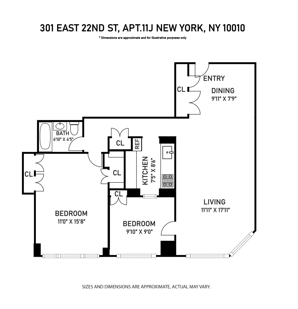 301 East 22nd Street 11J Gramercy Park New York NY 10010