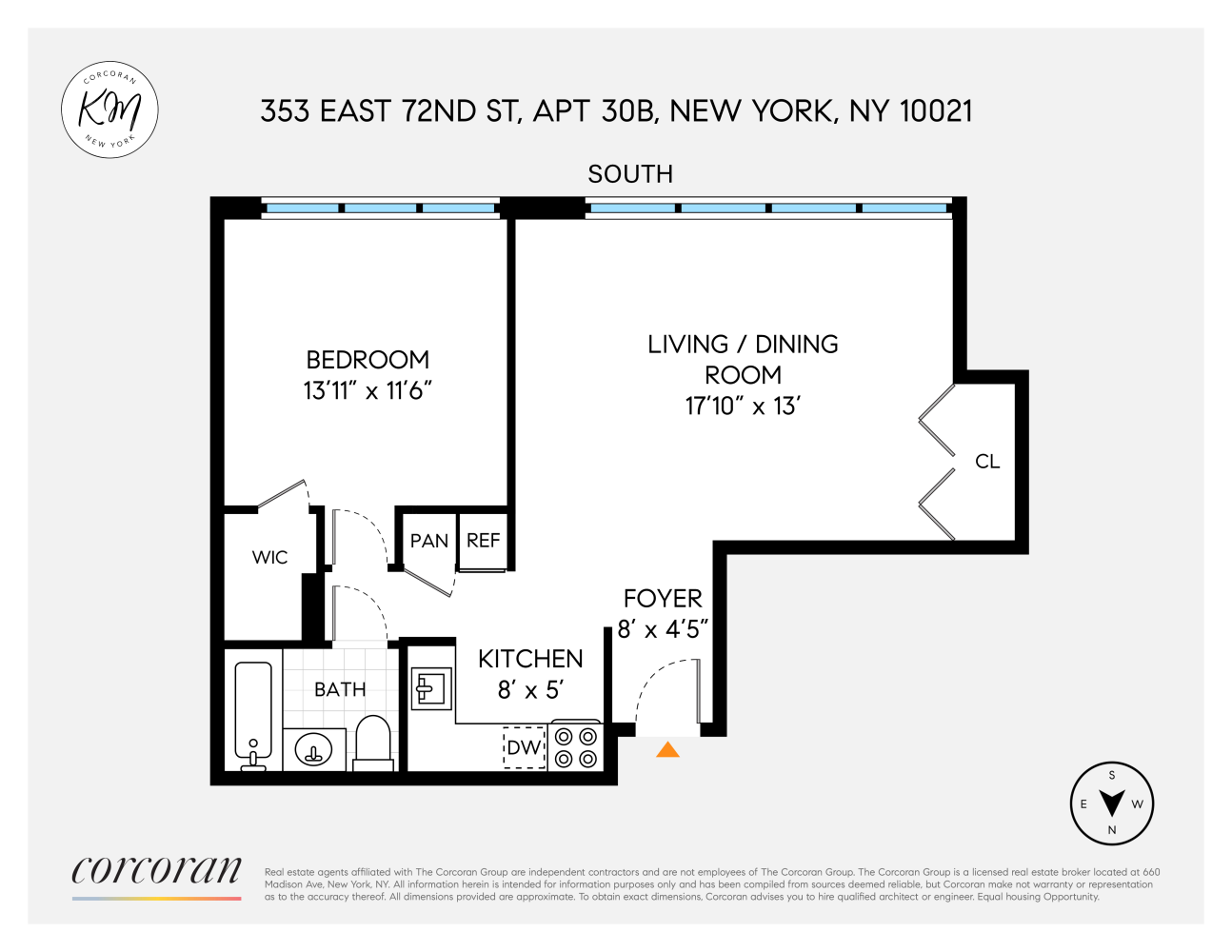 353 East 72nd Street 30B Upper East Side New York NY 10021