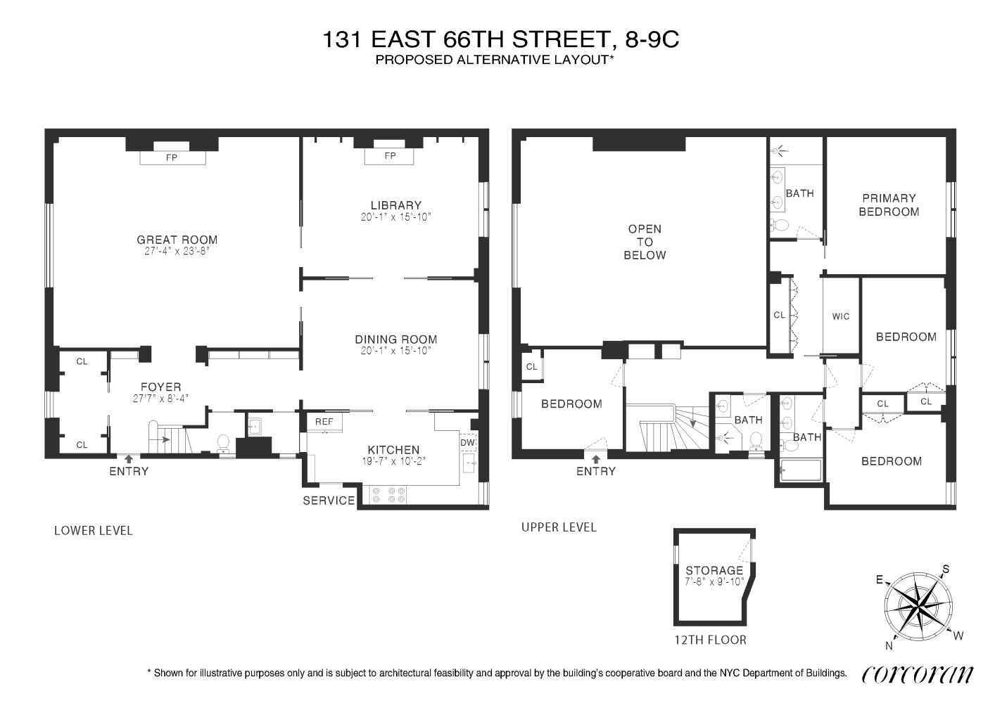 131 East 66th Street 8/9C Upper East Side New York NY 10065