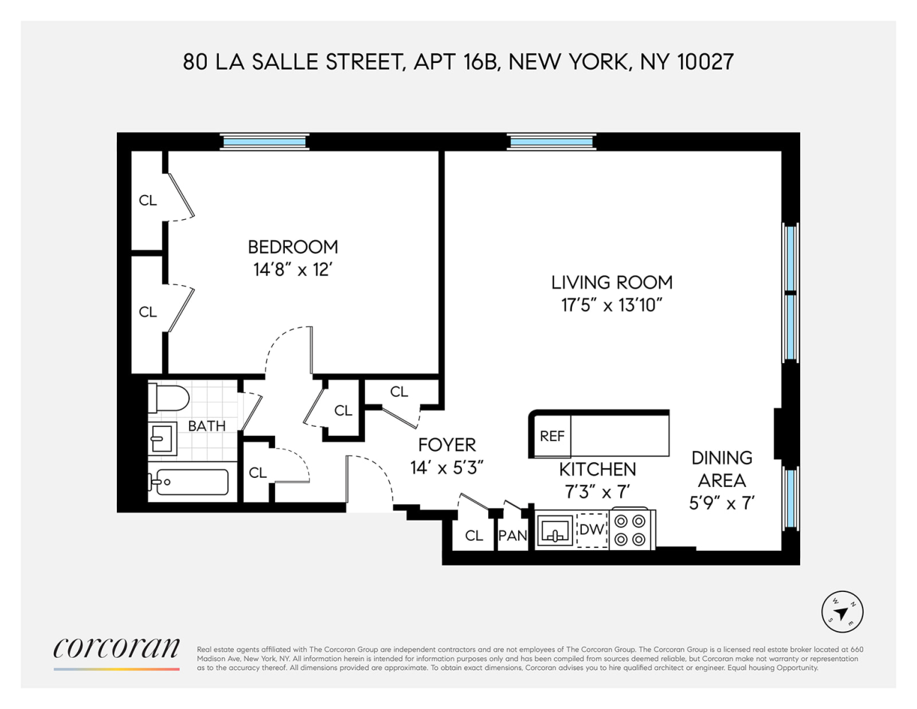 80 La Salle Street 16B Morningside Heights New York NY 10027