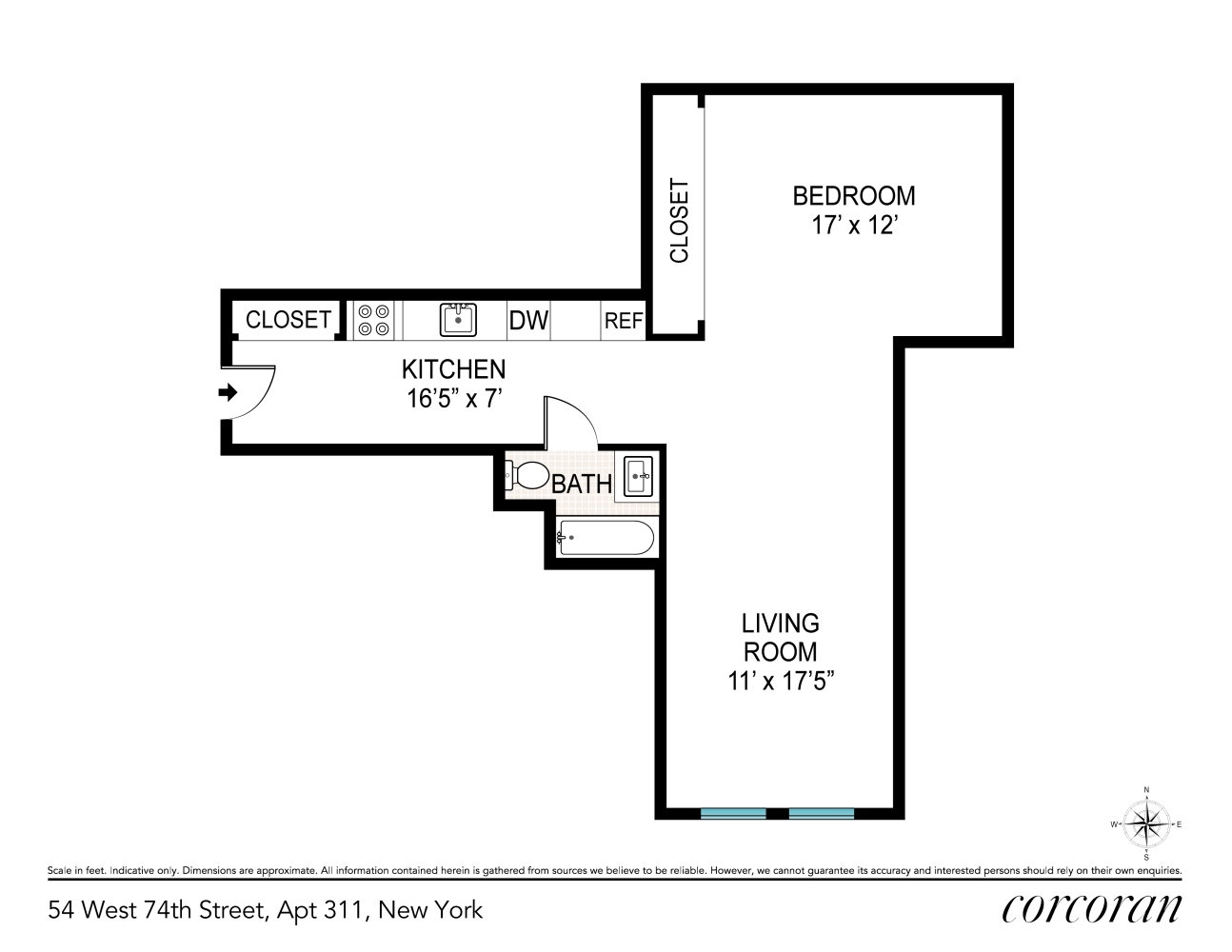 54 West 74th Street 311 Upper West Side New York NY 10023