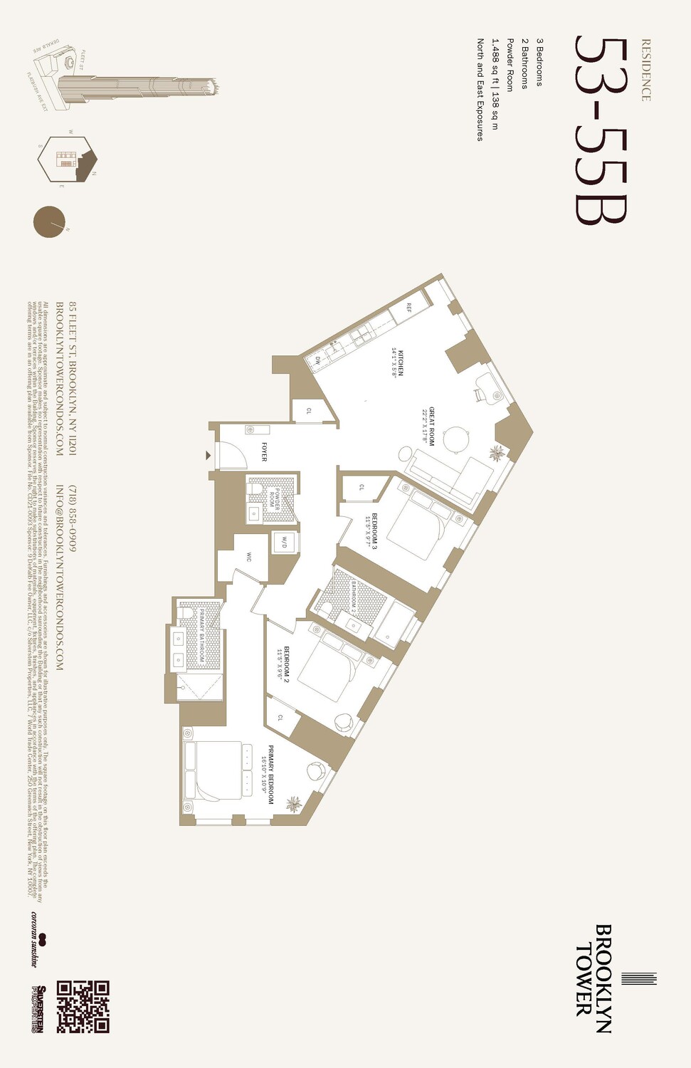 85 Fleet Street 53B Downtown Brooklyn NY 11201