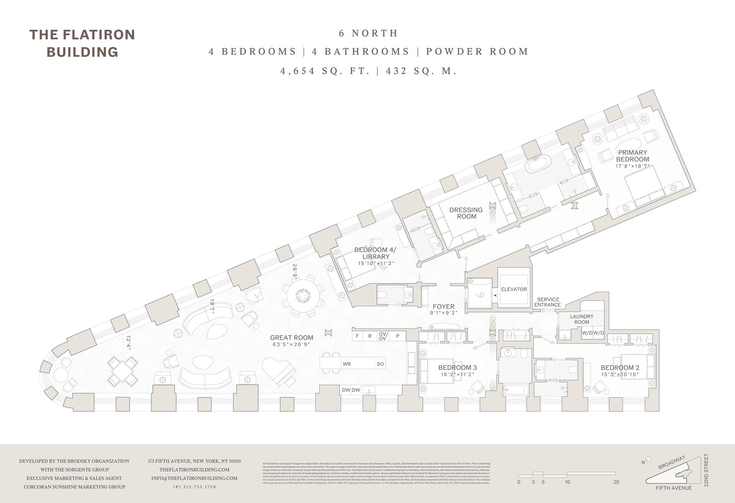 175 Fifth Avenue 6NORTH Flatiron District New York NY 10010