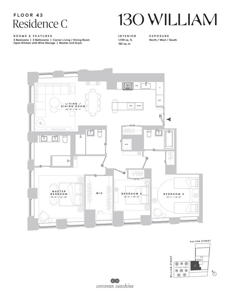 130 William Street 43C Seaport District New York NY 10038