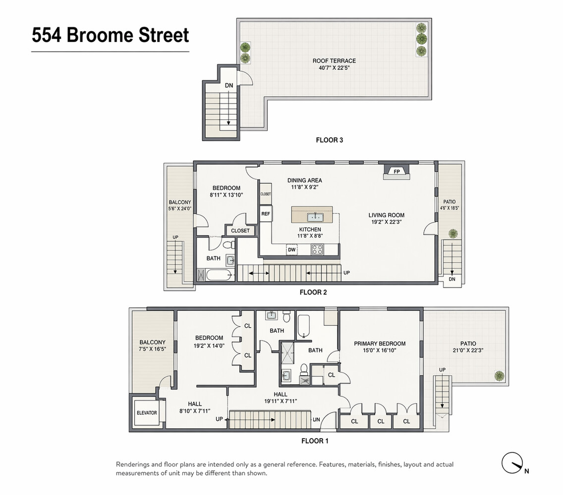 554 Broome Street PH Soho New York NY 10013