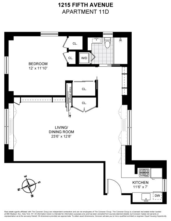 1215 Fifth Avenue 11D Upper East Side New York NY 10029