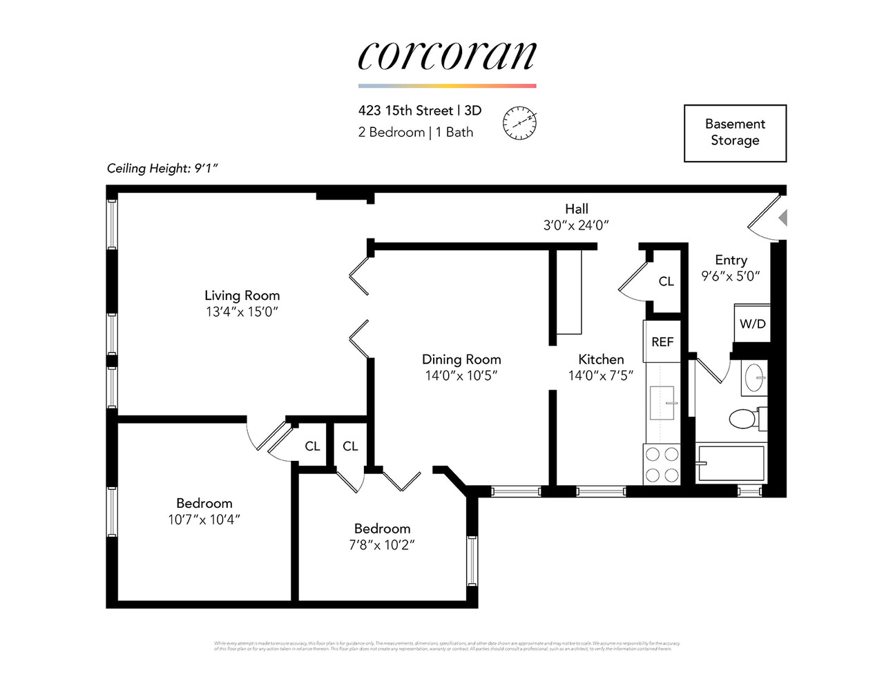 423 15th Street 4D Park Slope Brooklyn NY 11215