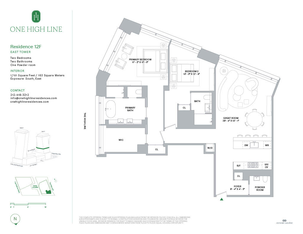 500 West 18th Street EAST_12F Chelsea New York NY 10011