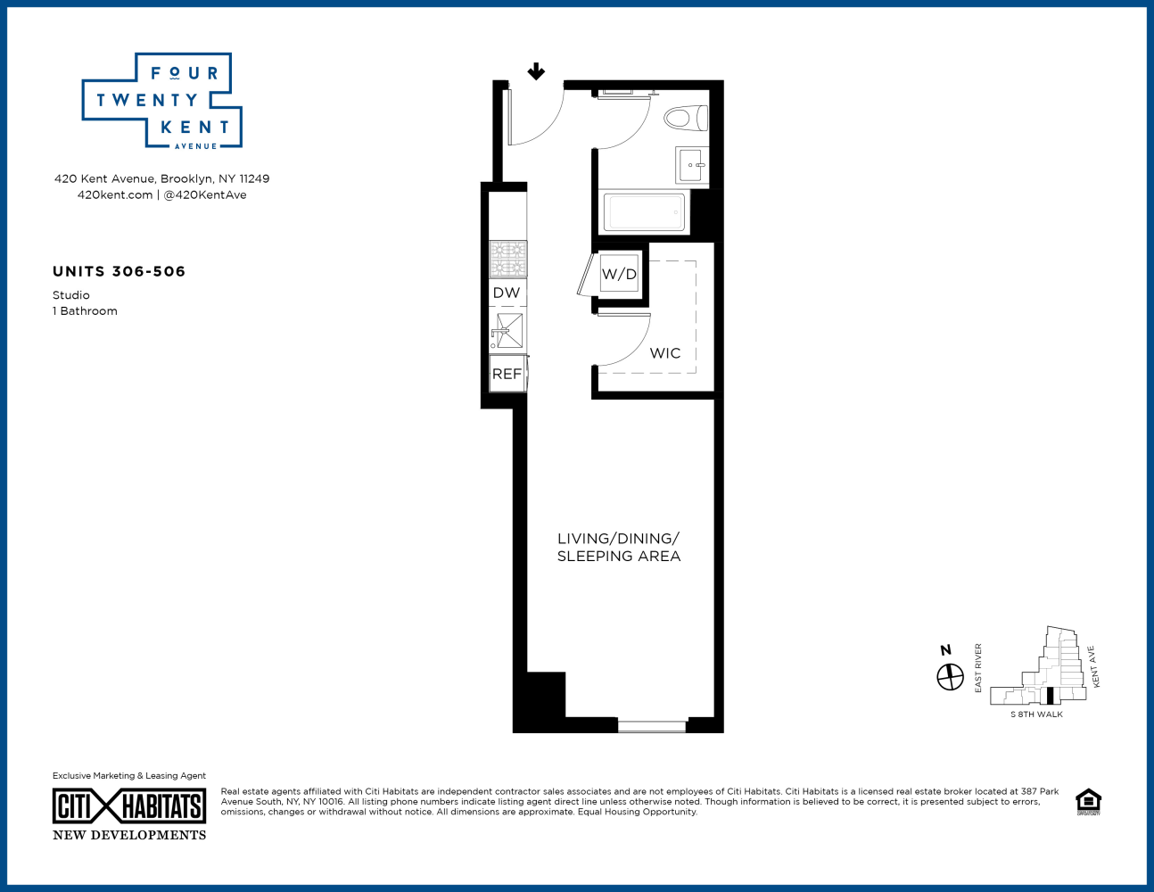 420 Kent Avenue, #506N