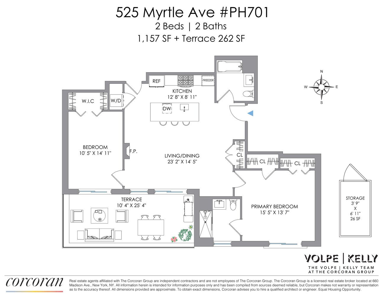 525 Myrtle Avenue 701 Clinton Hill Brooklyn NY 11205