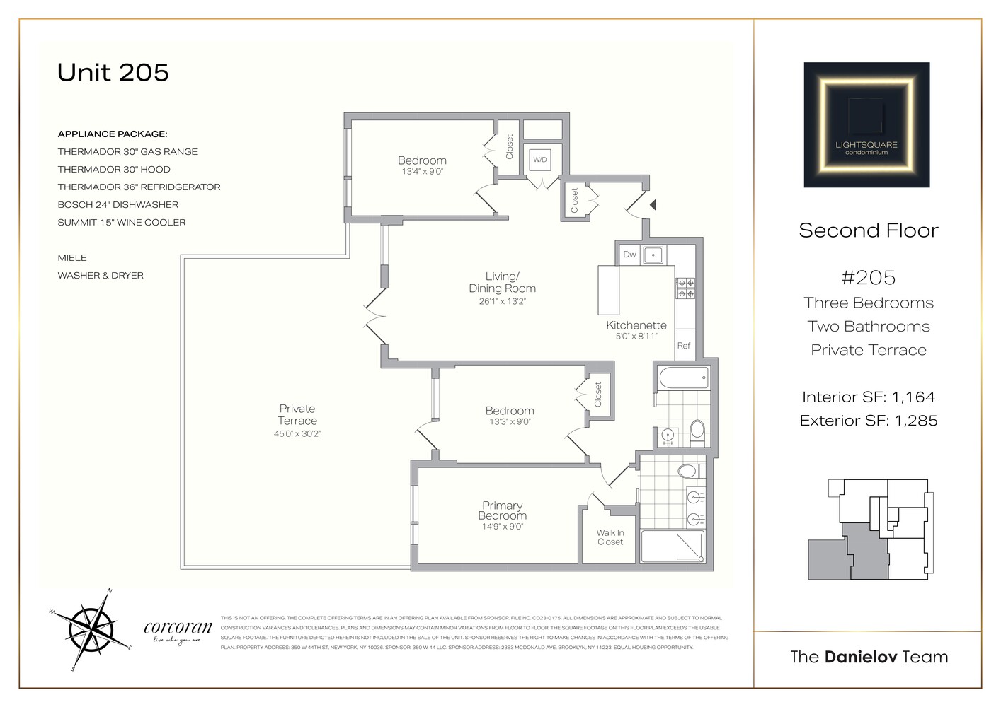 350 West 44th Street 2O5 Clinton New York NY 10036