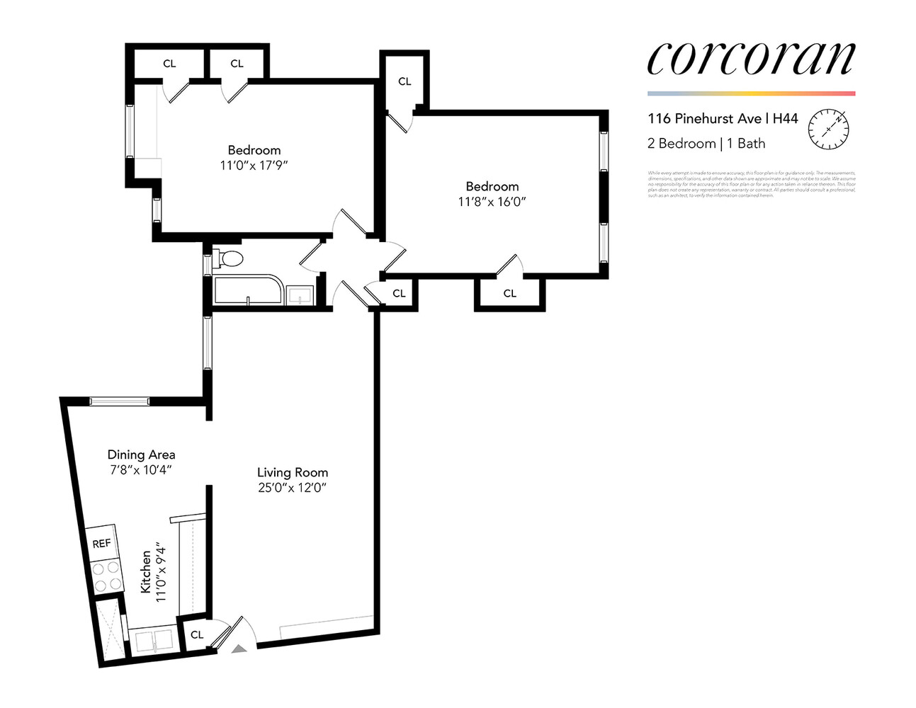 116 Pinehurst Avenue H44 Hudson Heights New York NY 10033