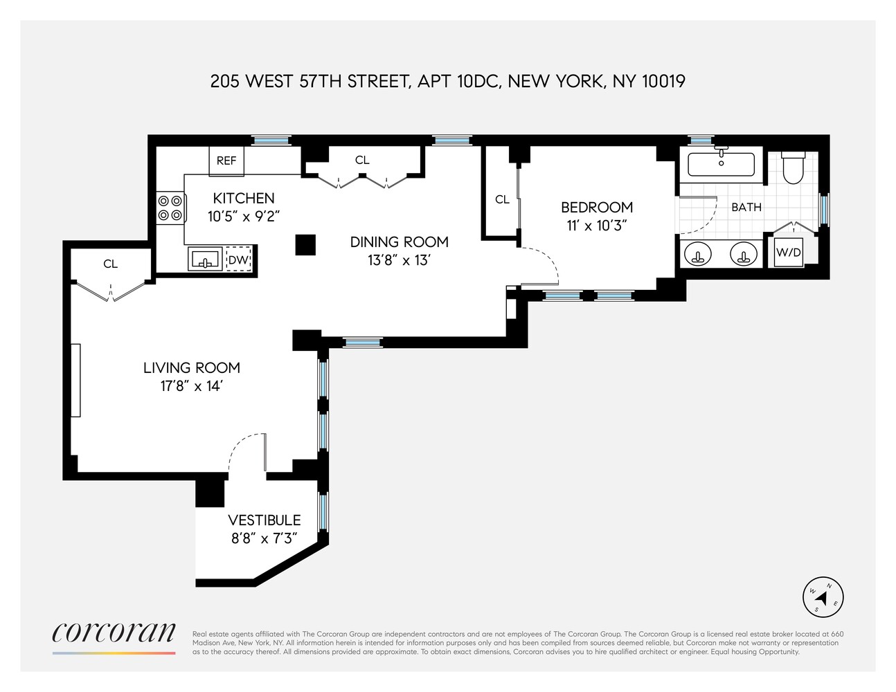 205 West 57th Street 10DC Midtown West New York NY 10019