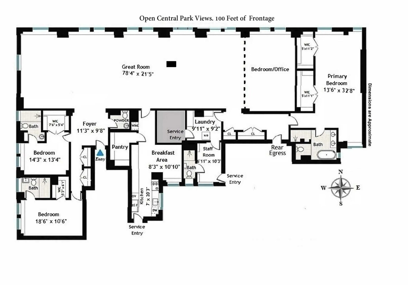 1200 Fifth Avenue 15A Upper East Side New York NY 10029