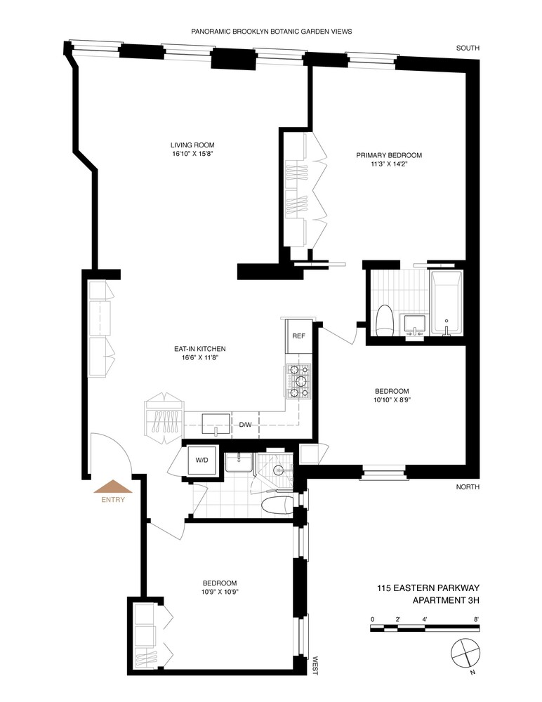 115 Eastern Parkway 3H Prospect Heights Brooklyn NY 11238