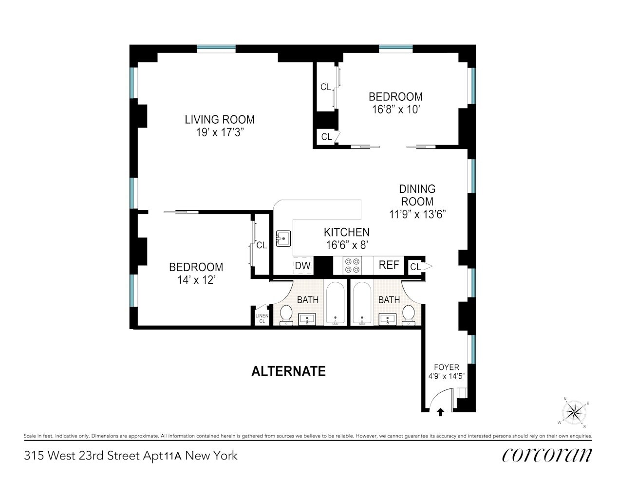 315 West 23rd Street 11A Chelsea New York NY 10011