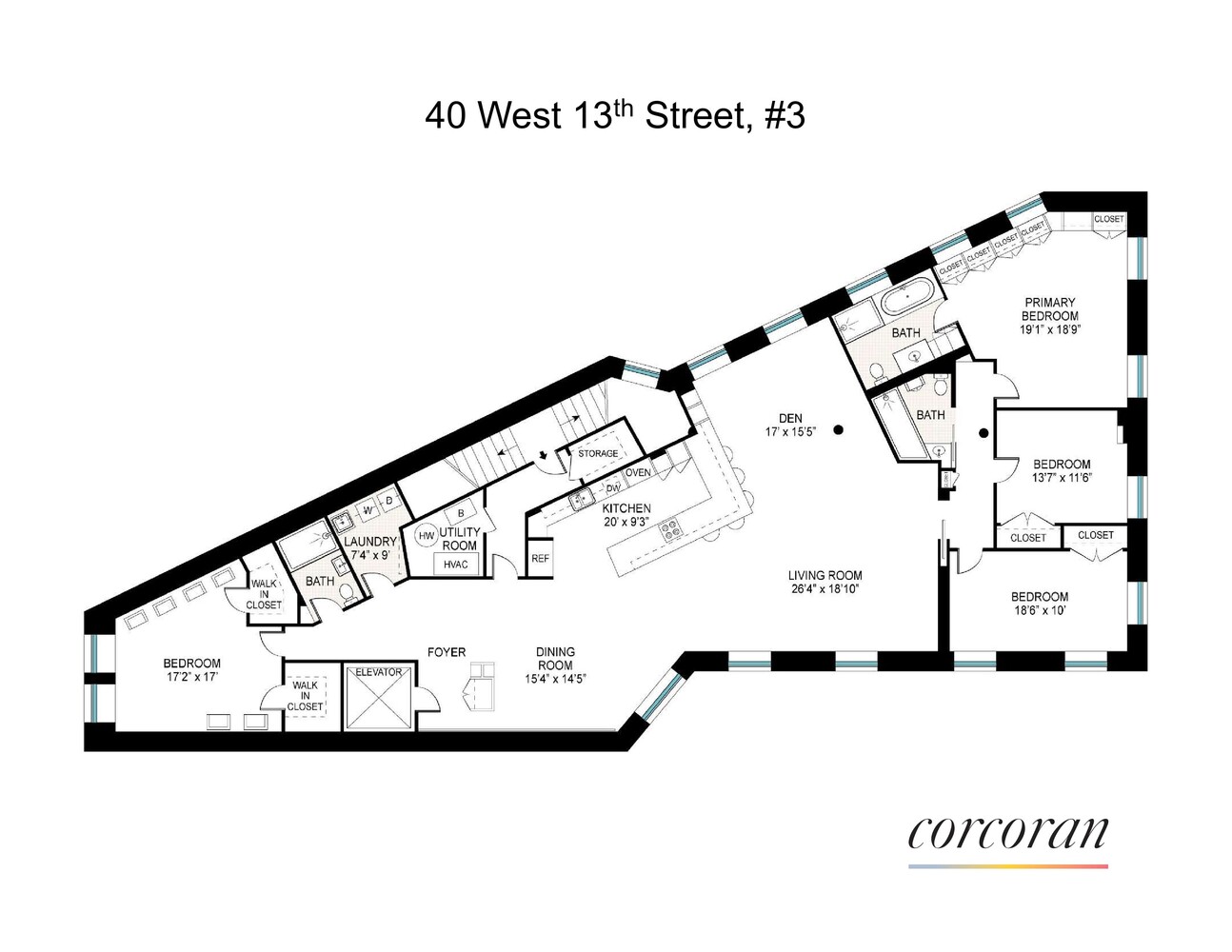 40 West 13th Street 3 Greenwich Village New York NY 10011