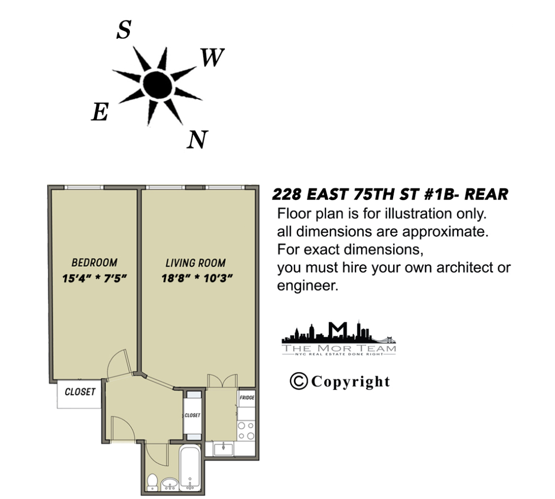 228 East 75th Street 1B Upper East Side New York NY 10021