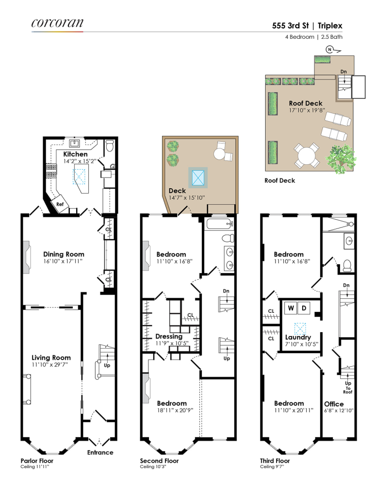 555 3rd Street 2 Park Slope Brooklyn NY 11215