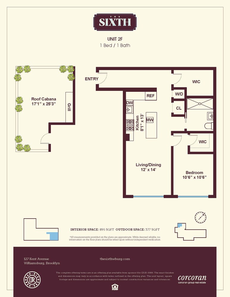 127 Kent Avenue 2F Williamsburg Brooklyn NY 11249