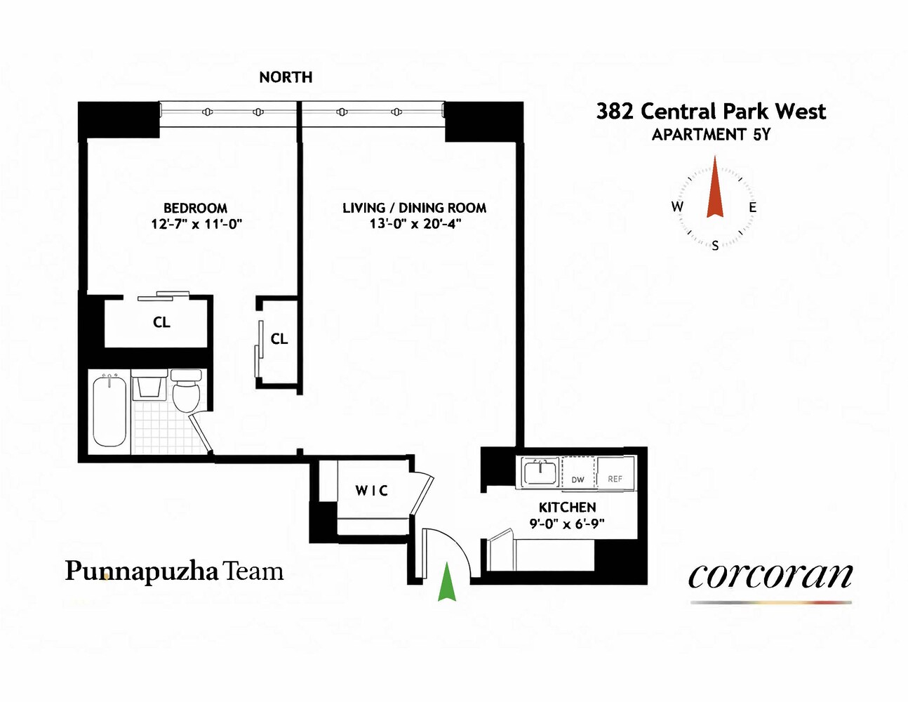 382 Central Park West 5Y Central Park West New York NY 10025