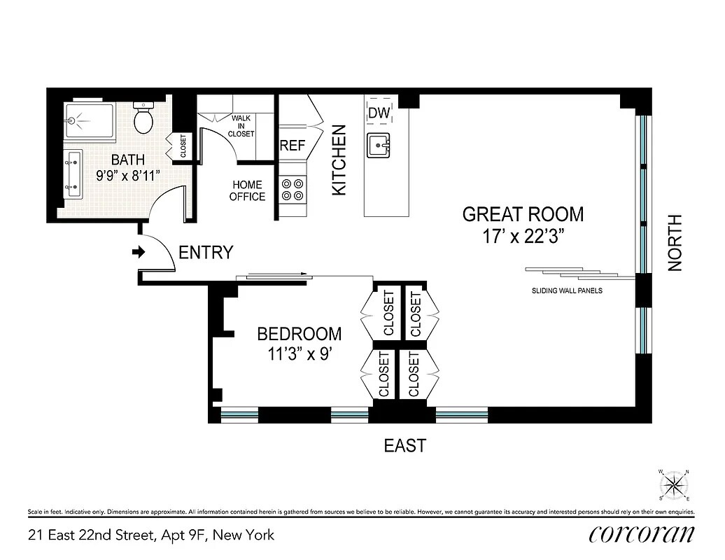 21 East 22nd Street 9F Flatiron District New York NY 10010