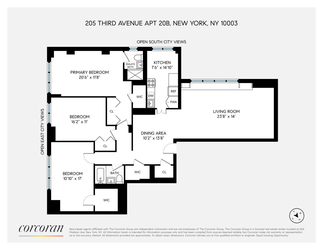 205 Third Avenue 20B Gramercy Park New York NY 10003
