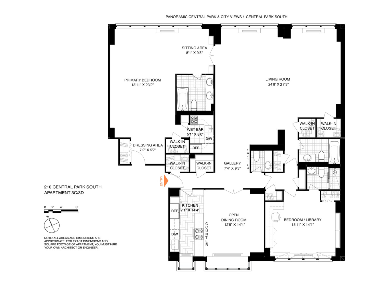 210 Central Park South Central Park South New York NY 10019