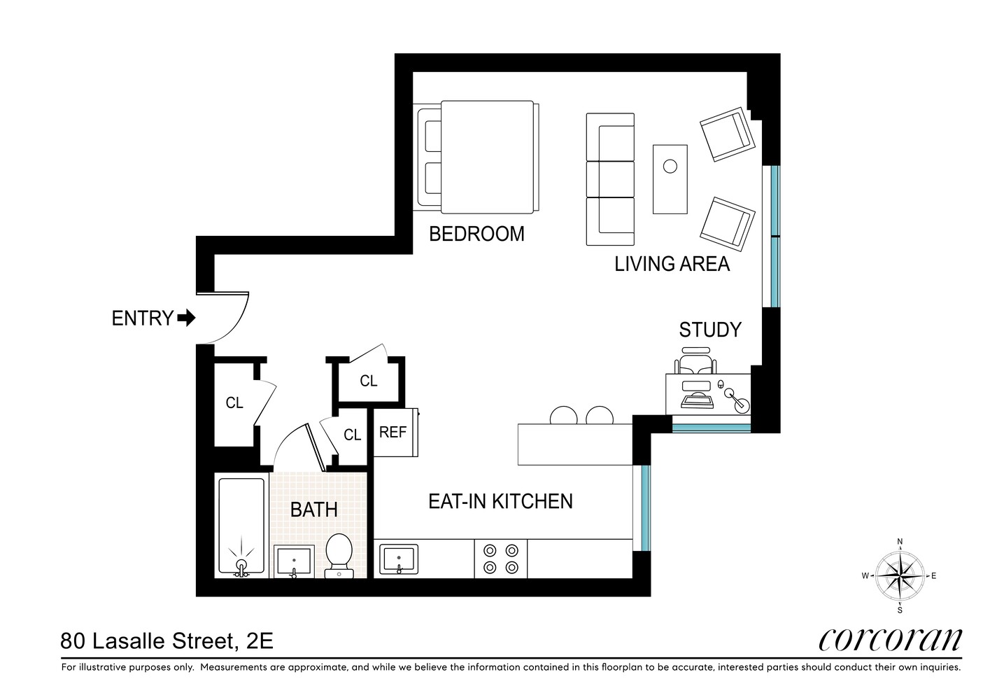 80 La Salle Street 2E Morningside Heights New York NY 10027