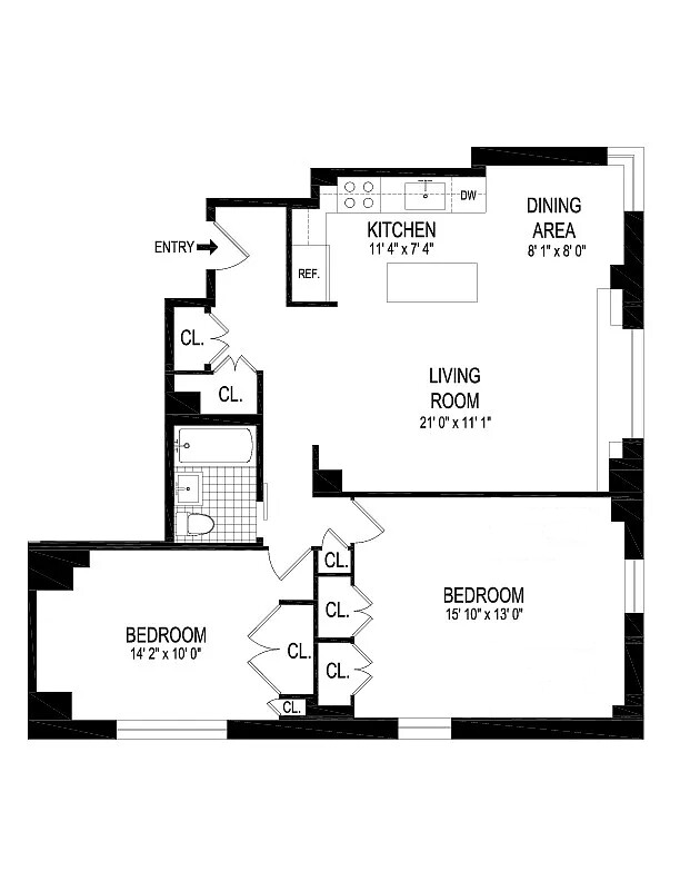 270 Jay Street 2H Downtown Brooklyn NY 11201