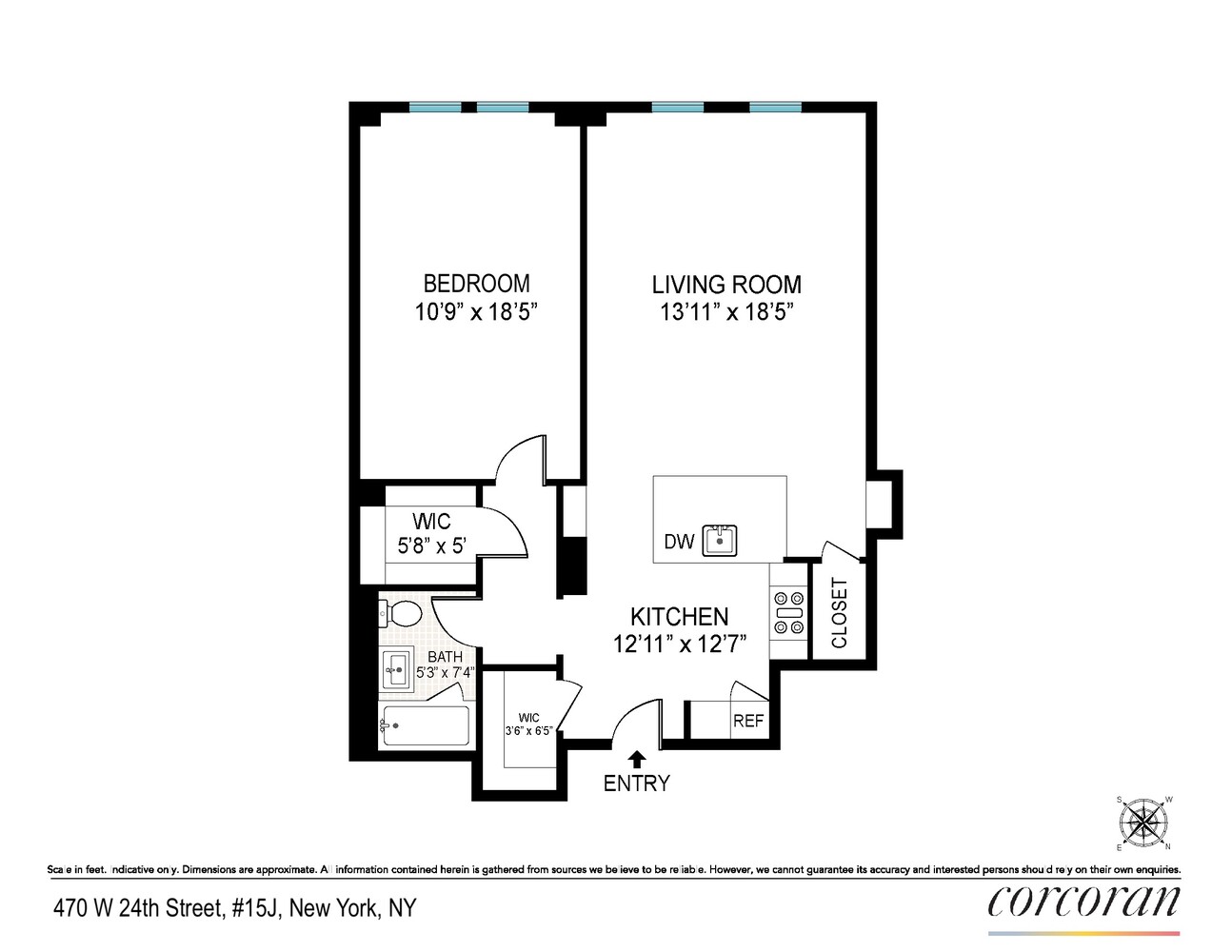 470 West 24th Street 15J Chelsea New York NY 10011