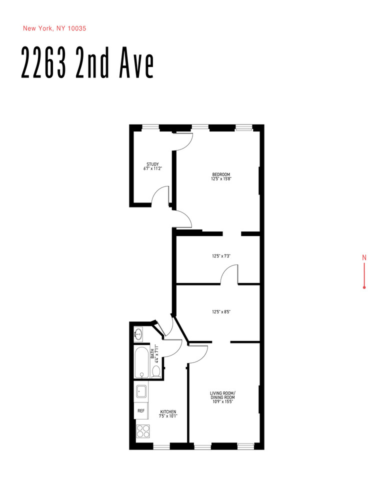 2263 Second Avenue East Harlem New York NY 10029