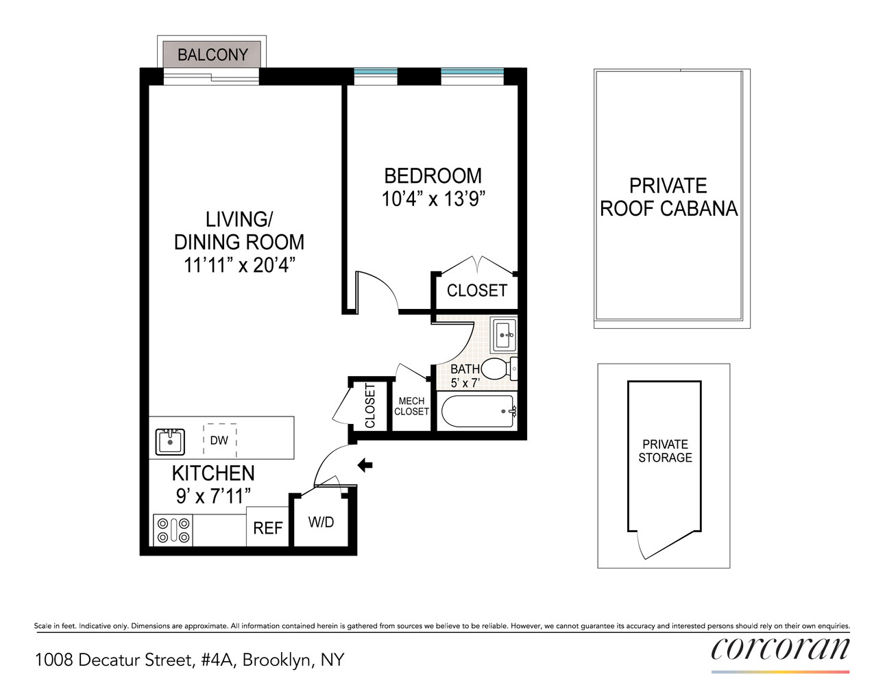 1008 Decatur Street 4A Bushwick Brooklyn NY 11207