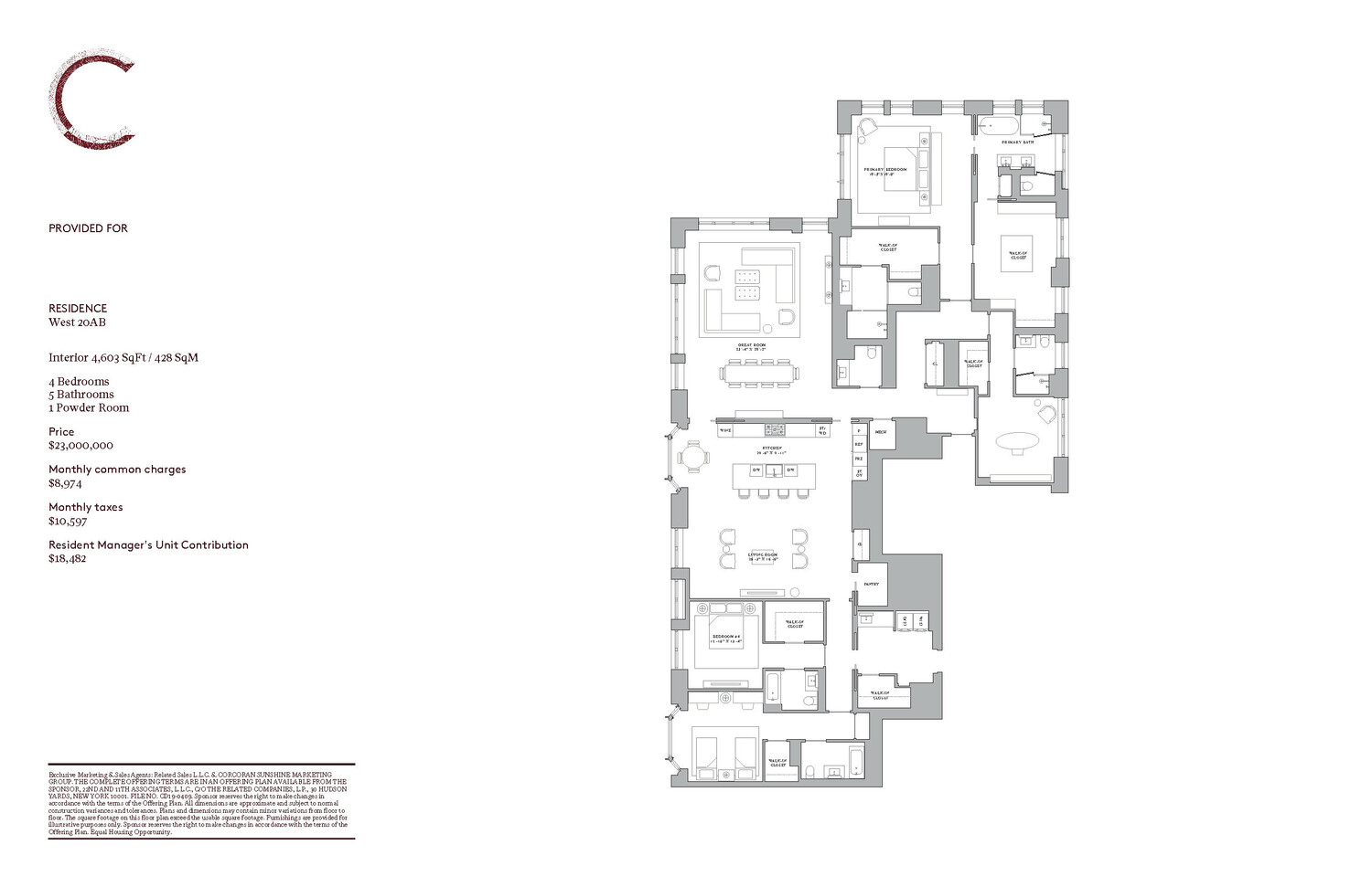 555 West 22nd Street 20A Chelsea New York NY 10011