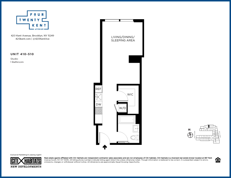 420 Kent Avenue, #410