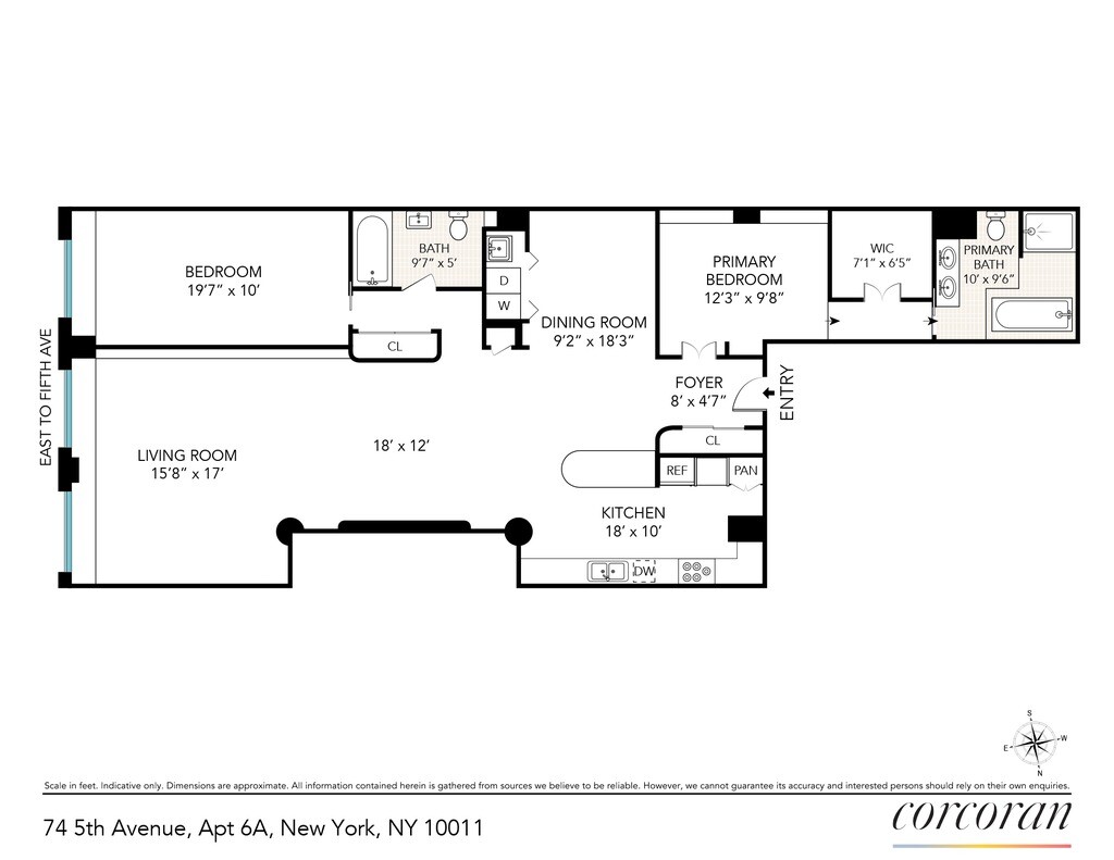 74 Fifth Avenue 6A Greenwich Village New York NY 10011