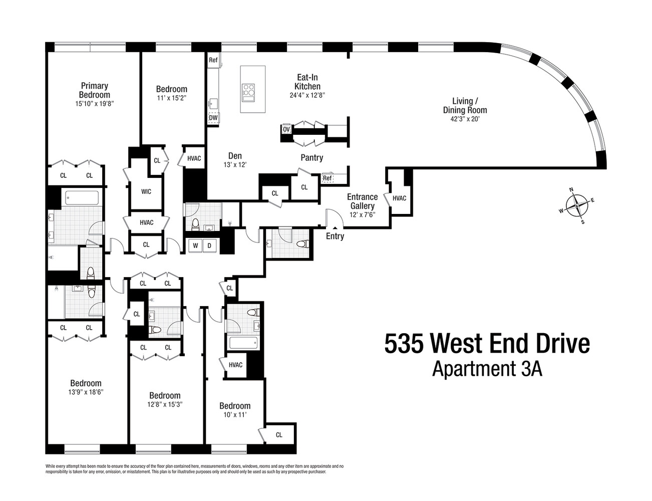 535 West End Avenue 3A Upper West Side New York NY 10024