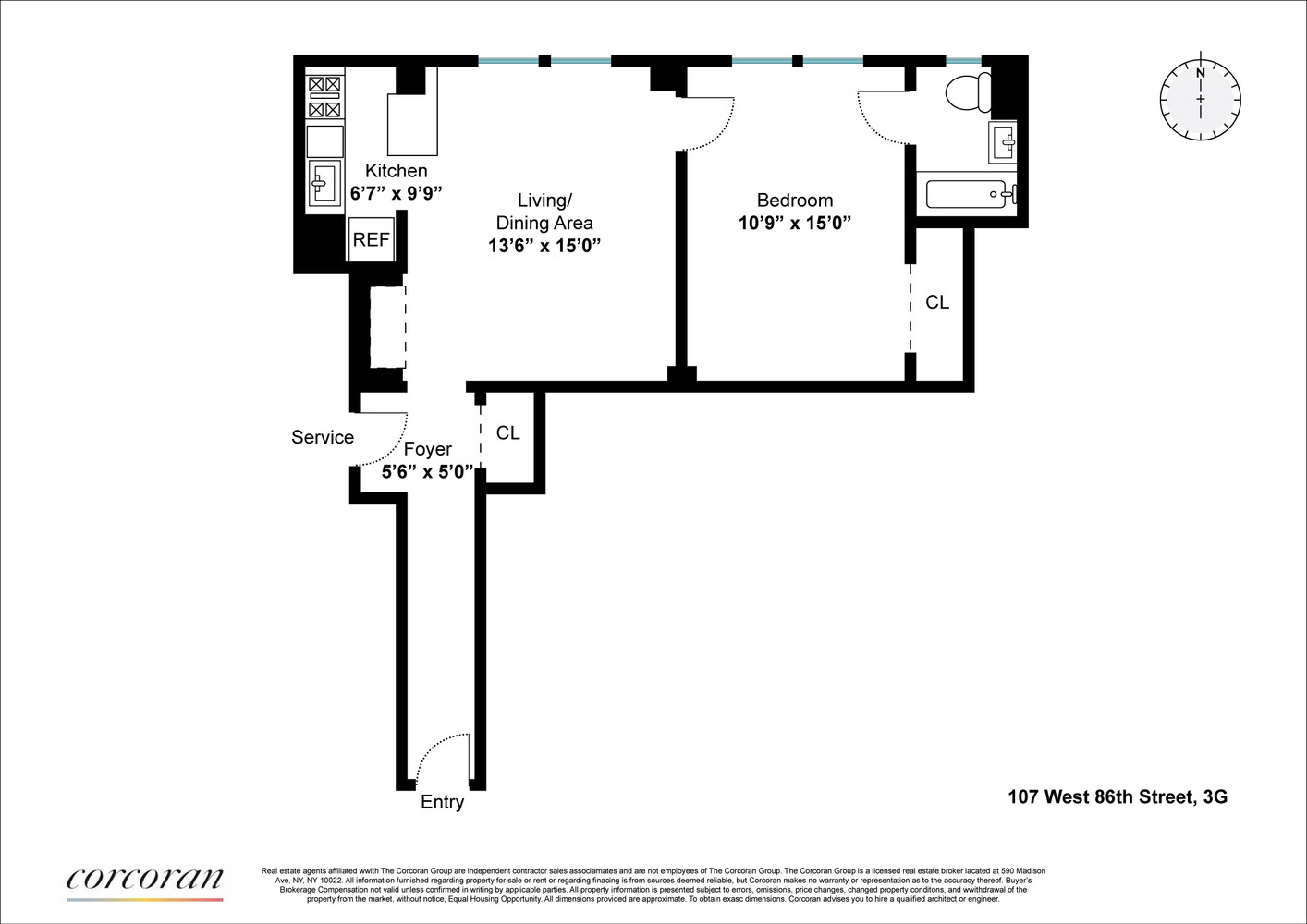 107 West 86th Street 3G Upper West Side New York NY 10024
