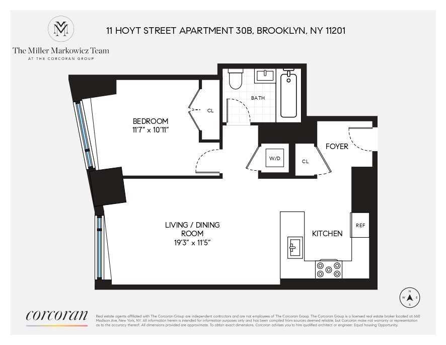 11 Hoyt Street 30B Downtown Brooklyn NY 11201