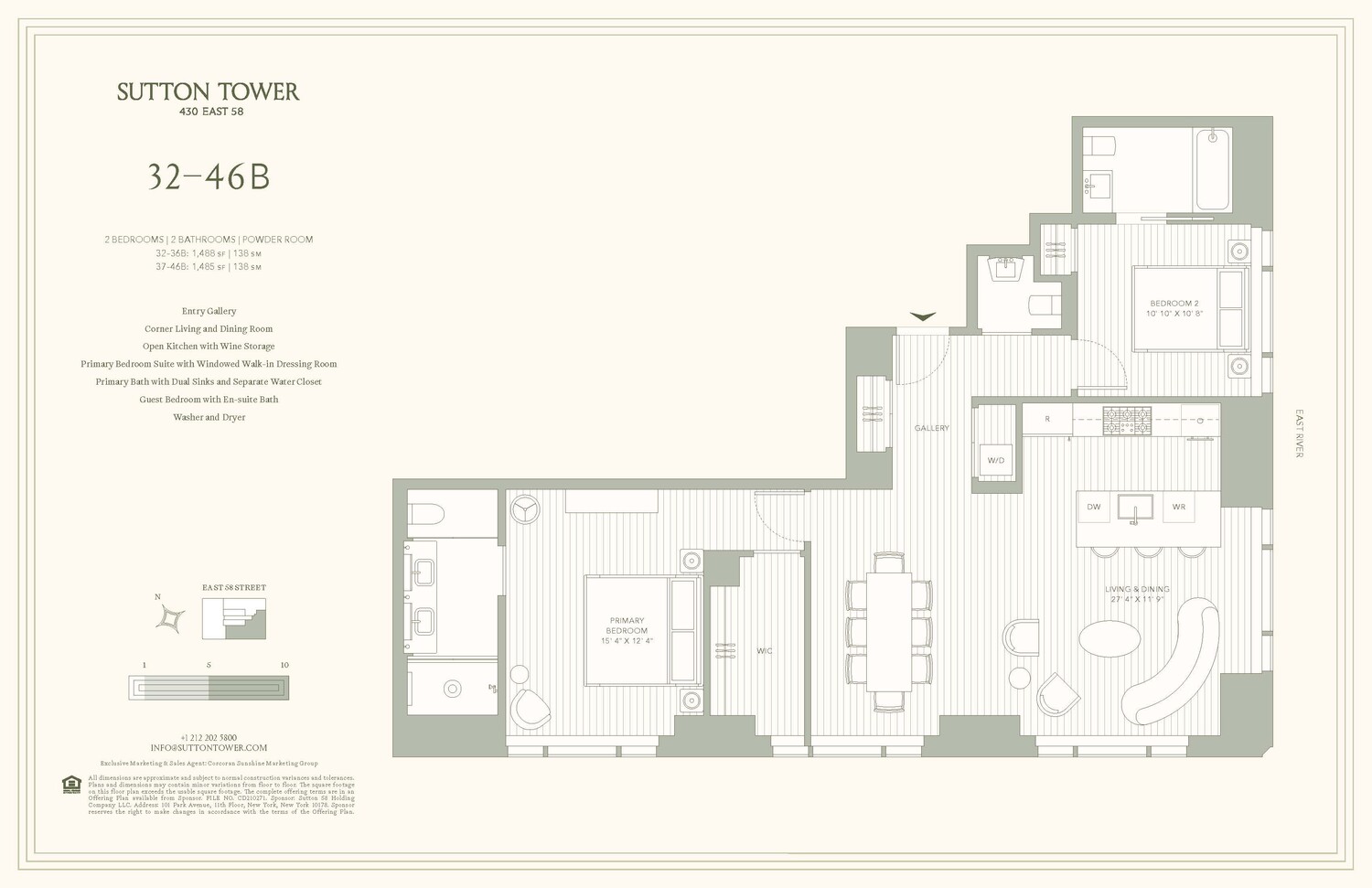 430 East 58th Street Sutton Place New York NY 10022