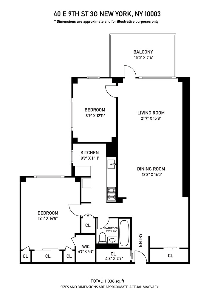 40 East 9th Street 3G Greenwich Village New York NY 10003