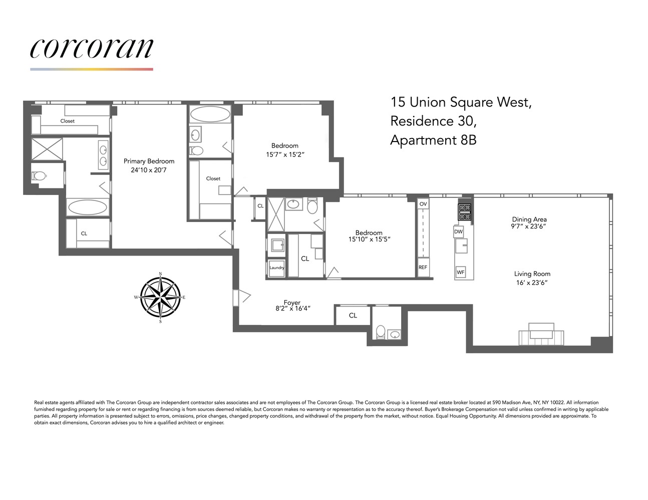 15 Union Square West 30 Flatiron District New York NY 10003