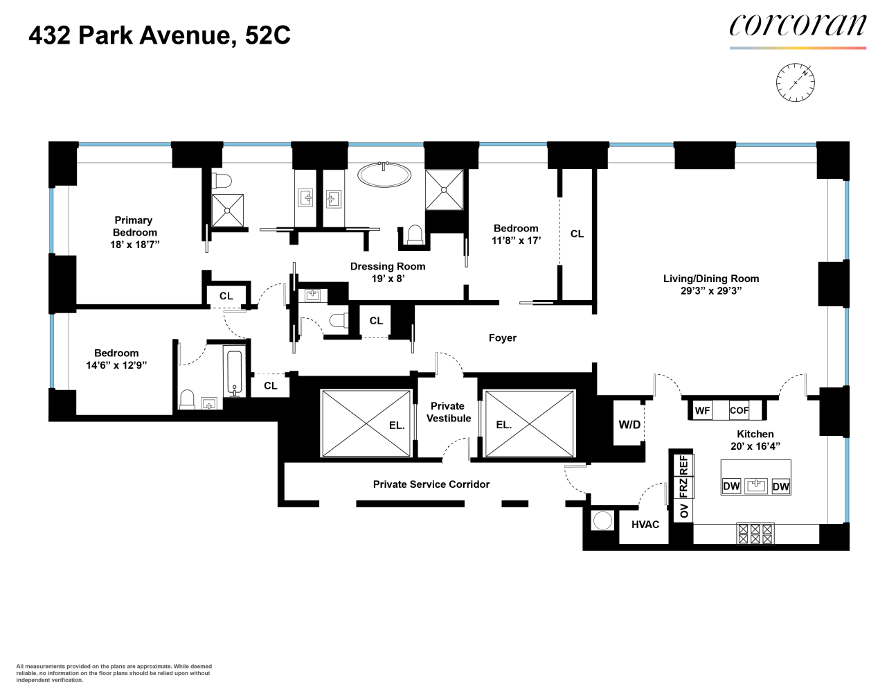 432 Park Avenue 52C Midtown East New York NY 10022