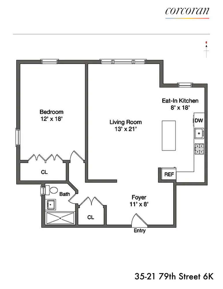 35-21 79th Street 6K Jackson Heights Queens NY 11372