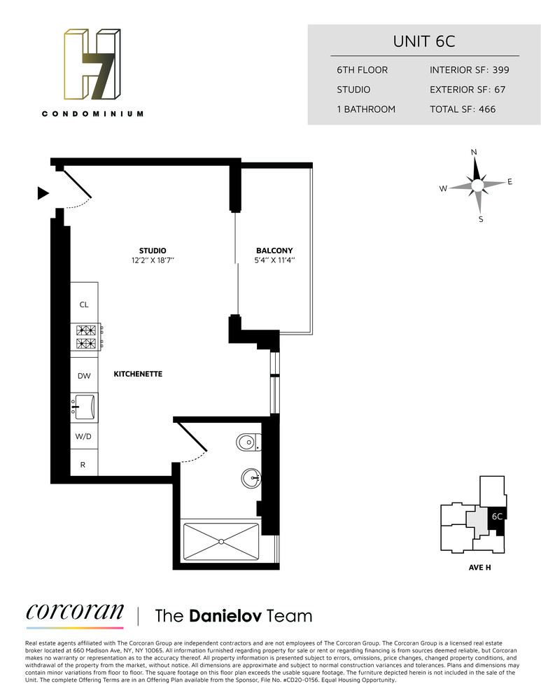 623 Avenue H 6C Ocean Parkway Brooklyn NY 11230