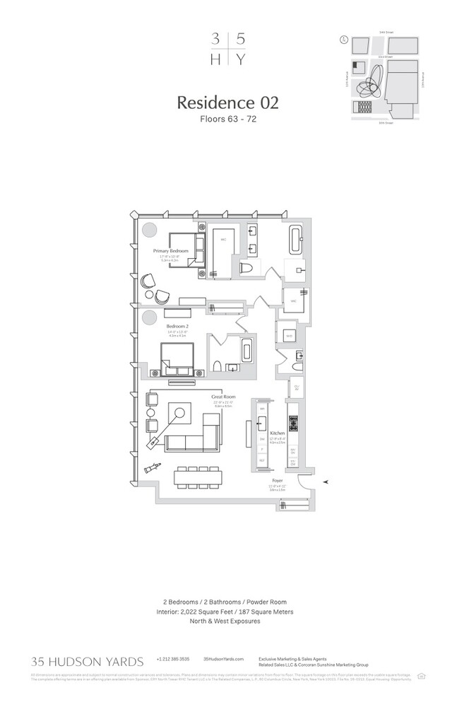 35 Hudson Yards Hudson Yards New York NY 10001